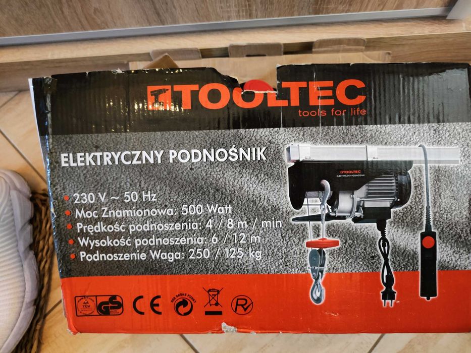 Podnośnik elektryczny Tooltec nowy