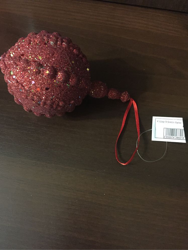 Шары новогодние, дизайнерские, lily decor