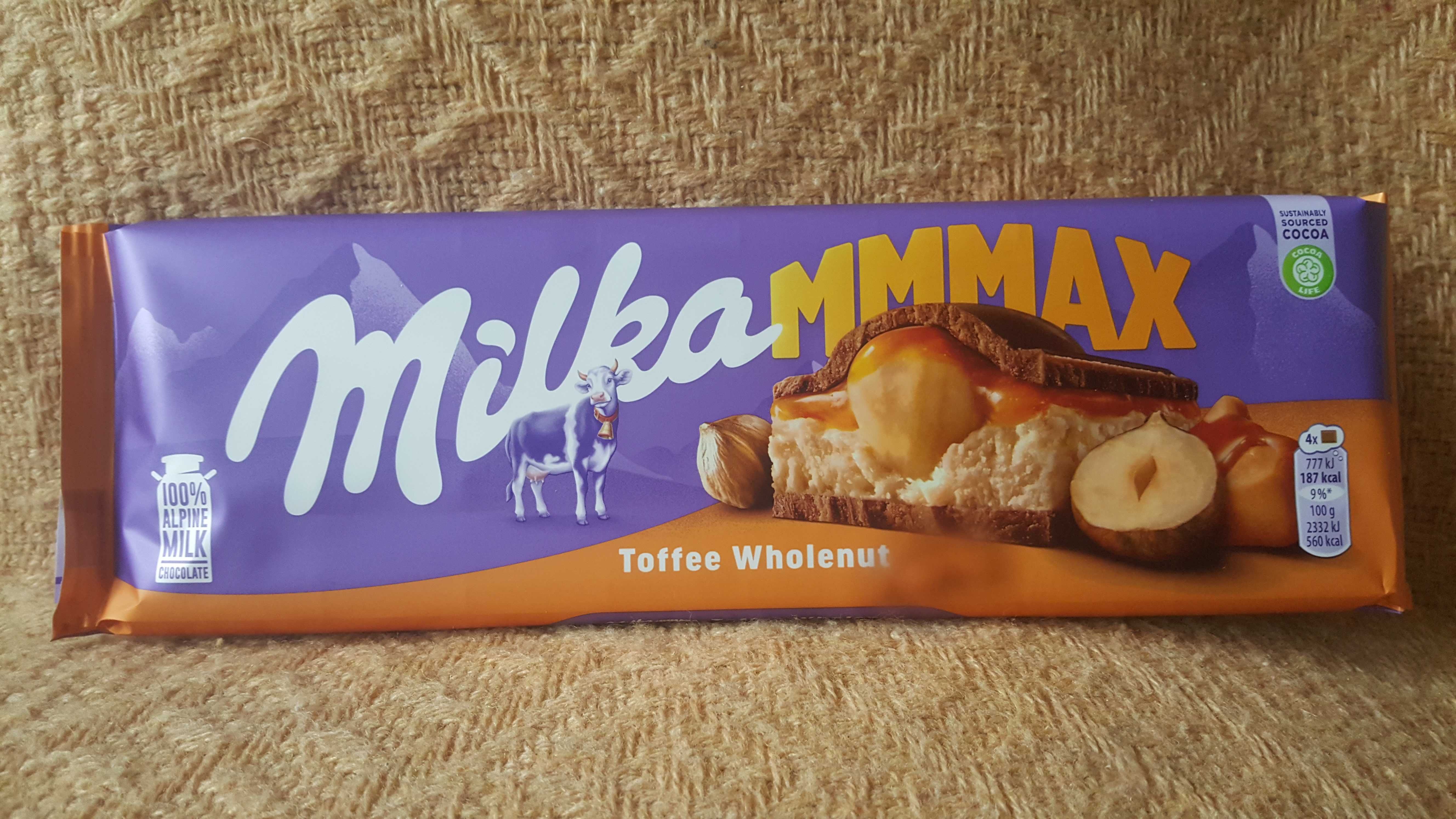 Milka MMMax Toffee Wholenut 300 g