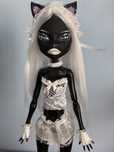 monster high lalka catty ooak custom repaint