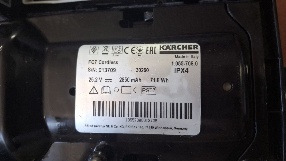 mop elektryczny karcher fc 7 cordless z podświetleniem (33)