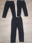 3 calças H&M pretas (mulher/rapariga)