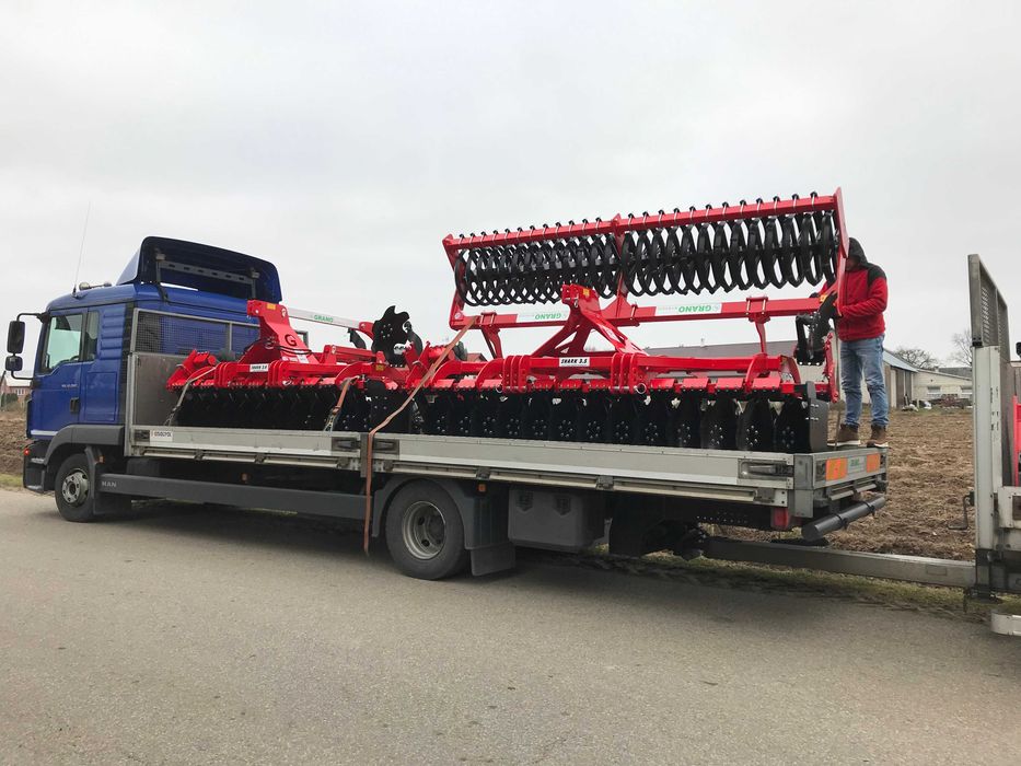 Brona talerzowa GRANO SHARK SHS 30 , wał daszkowy 600mm , 560 Ofas