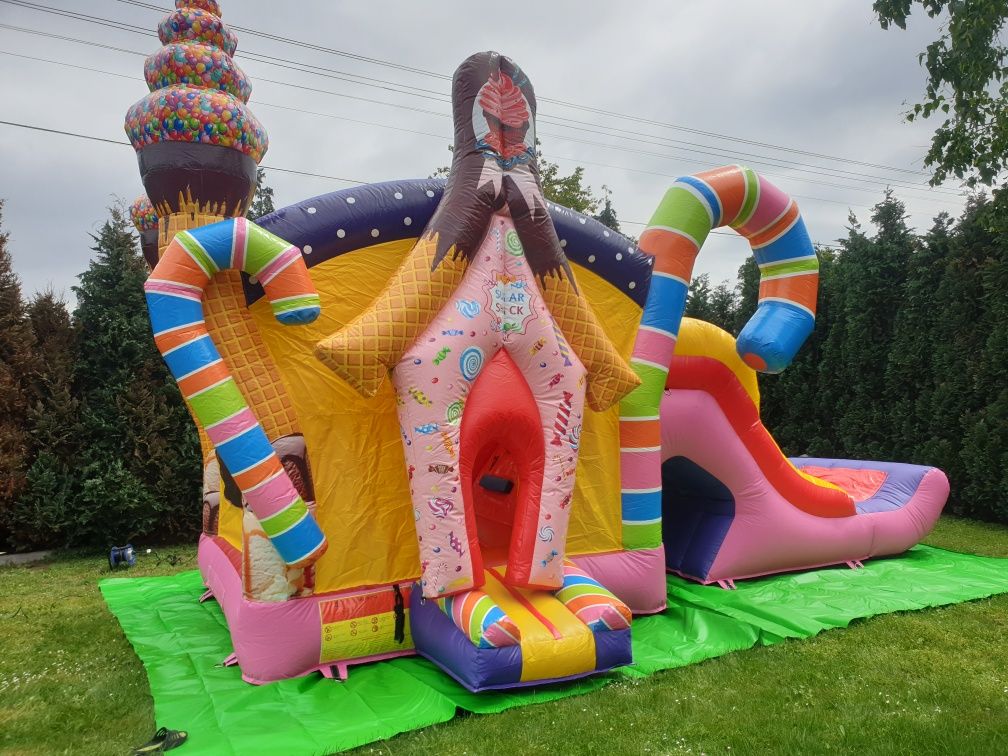 Dmuchaniec Candyhouse - zamki dmuchane dmuchańce wynajem zamków dmucha