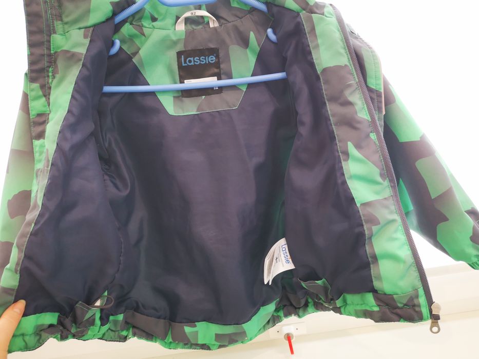 Бо/в Демисезонна куртка Lassie by Reima 92 (підходить на 98) см зелена