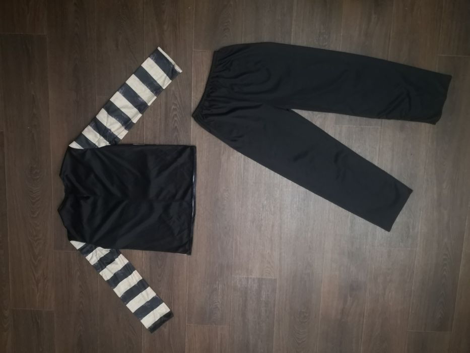 Карнавал маскарад костюм зомбі в крові 8 9 10 років в'язень хеловін