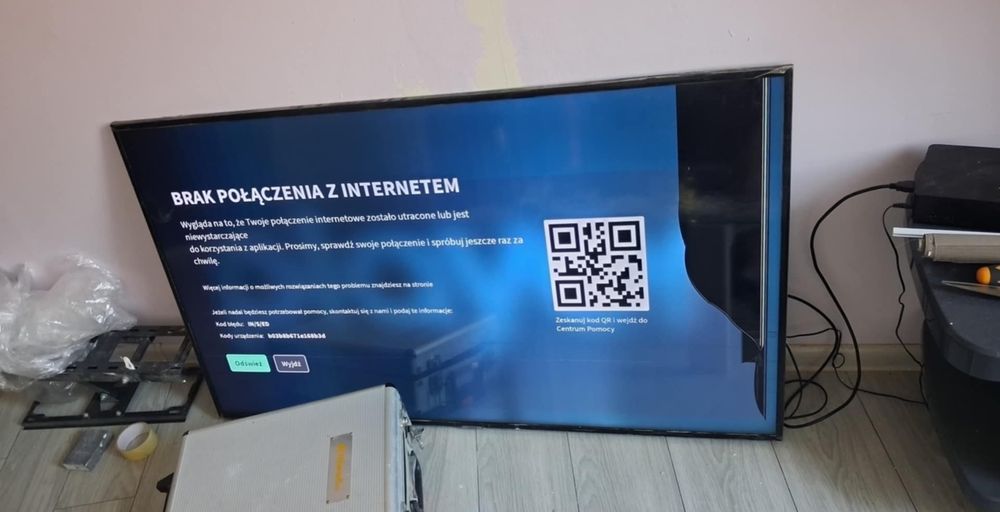 Samsung tv 55cali  uszkodzona matryca