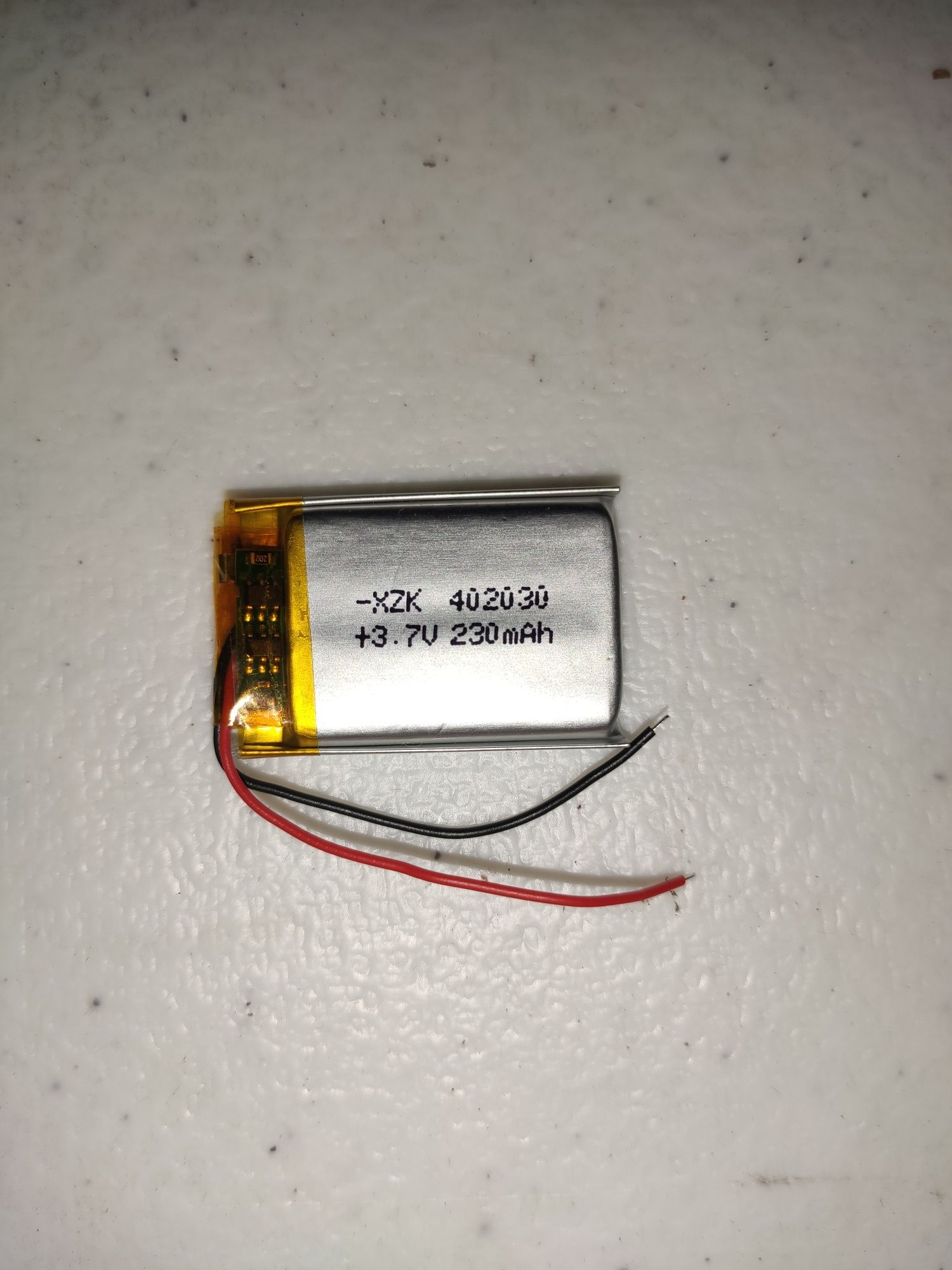 Bateria 3,7V 230mAh