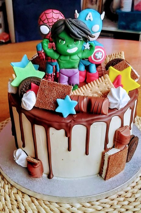 Figurka na tort Hulk Avengers