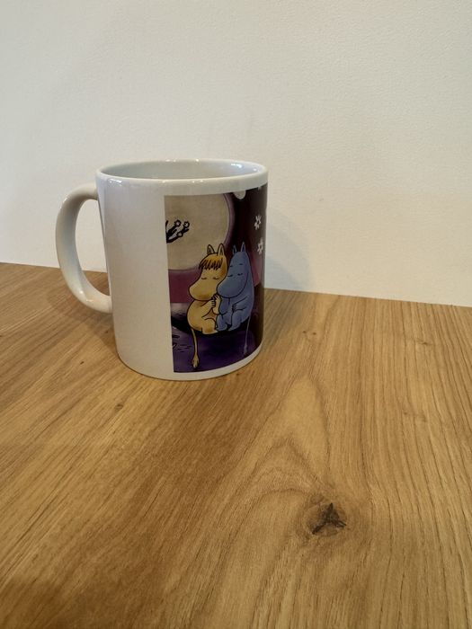 Kubek ceramiczny z motywem z bajki Muminki nowy 330 ml nowy prezent