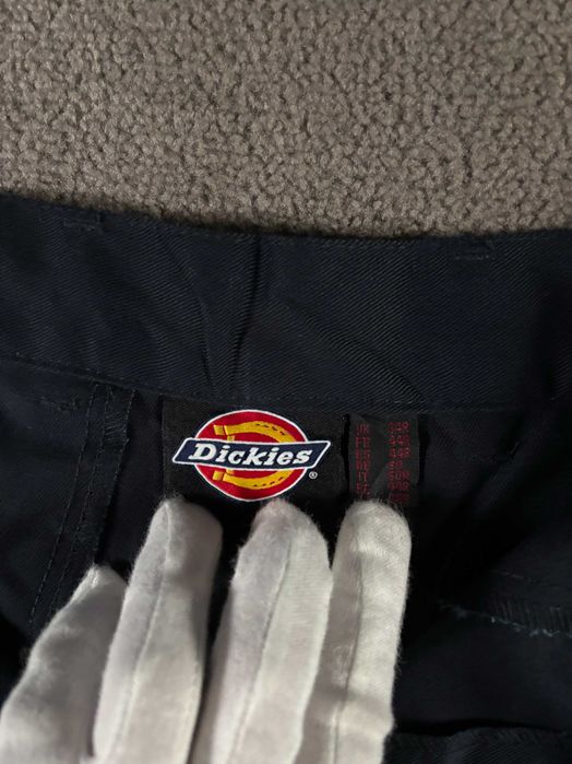 Spodnie Dickies 34R L Granatowe Proste Nowe Metki Szerokie