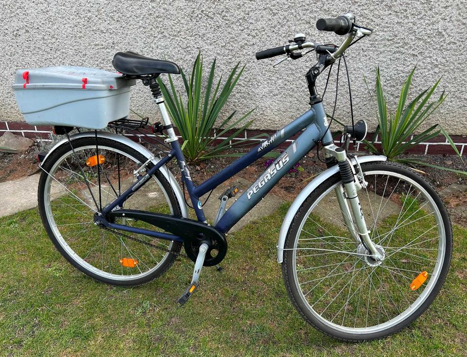 Rower trekkingowy Pegasus ALU Avanti, koła 28" Shimano Nexus, komfort