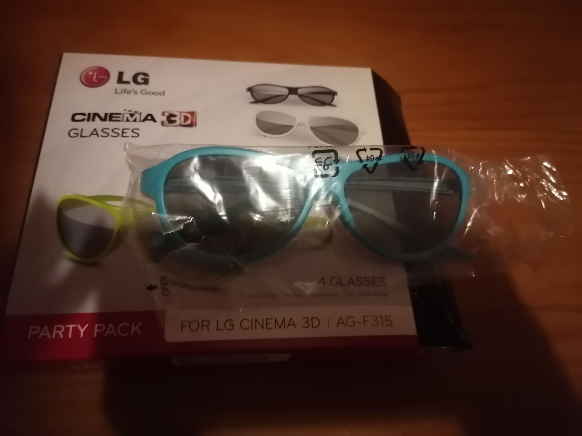 Óculos 3d para tv