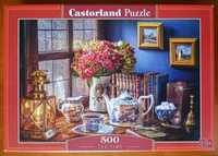 Puzzle CASTORLAND 500 - Tea time kompletne