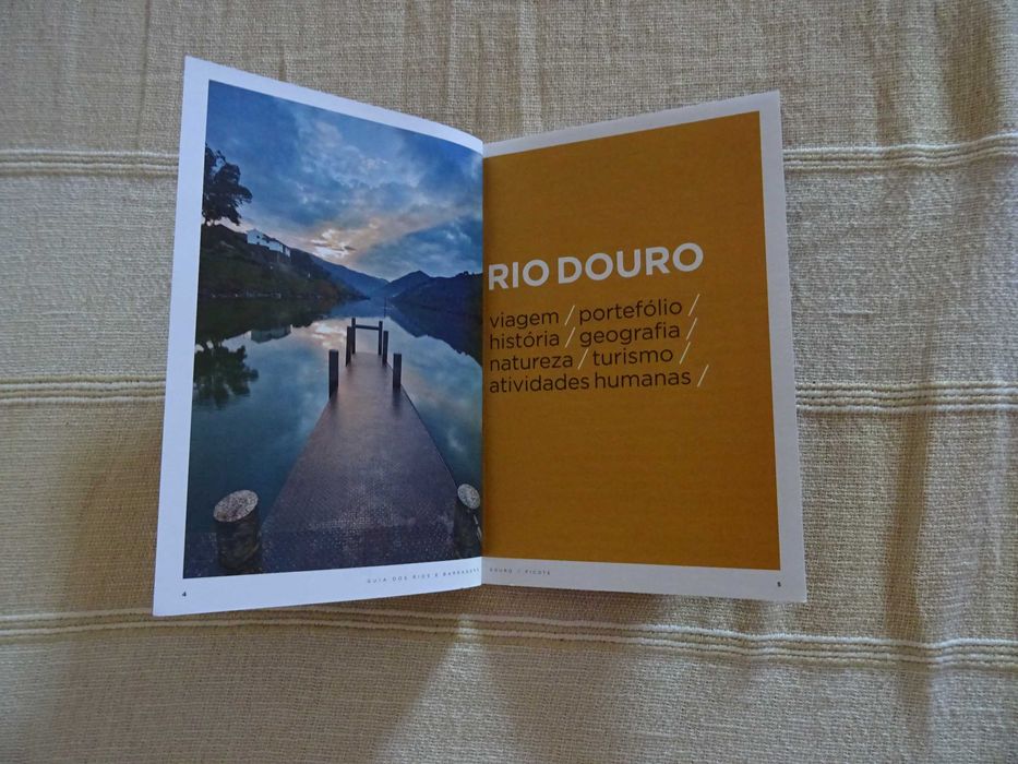 Coleção 7 Livros Guia Dos Rios E Barragens Tejo Douro Guadiana Alqueva