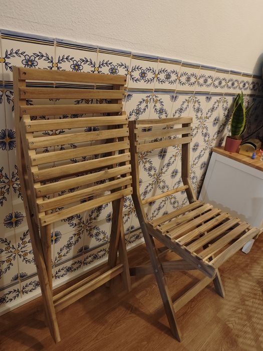 Cadeira dobrável de exterior