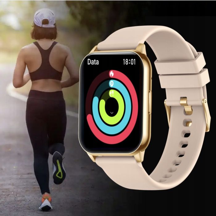 ZESTAW XXL SMARTWATCH Zegarek Damski Sport Zdrowie Prezent ! GRATISY!