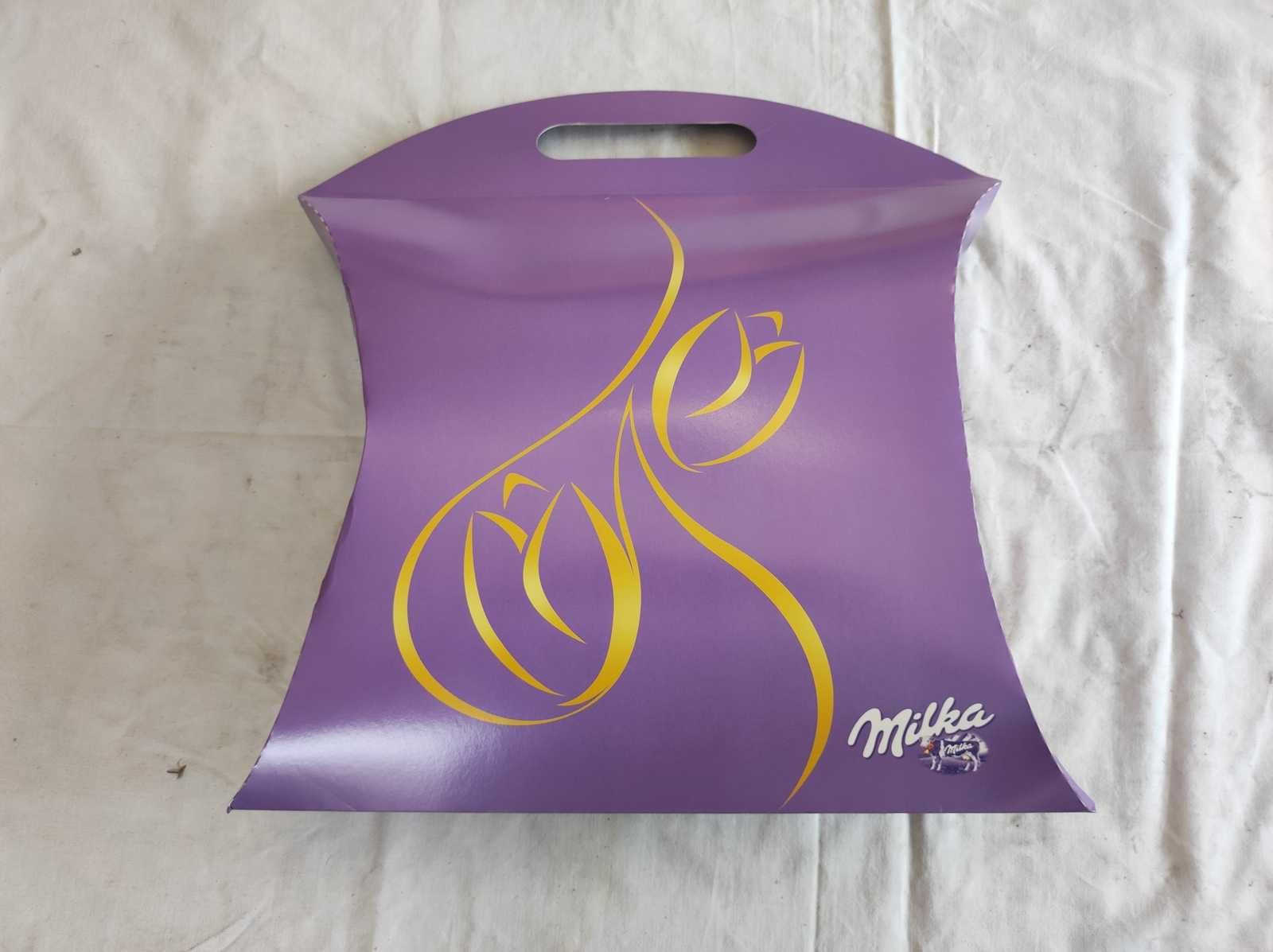 MILKA opakowanie prezentowe z kartonu - 10 sztuk