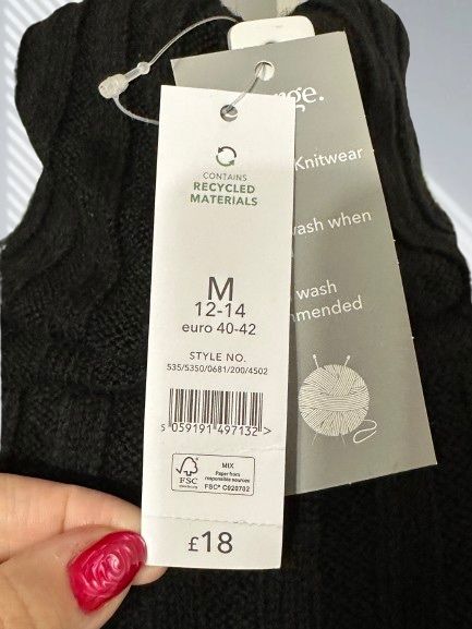 Luksusowy golf GEORGE – eleganckie poncho R. 40/42