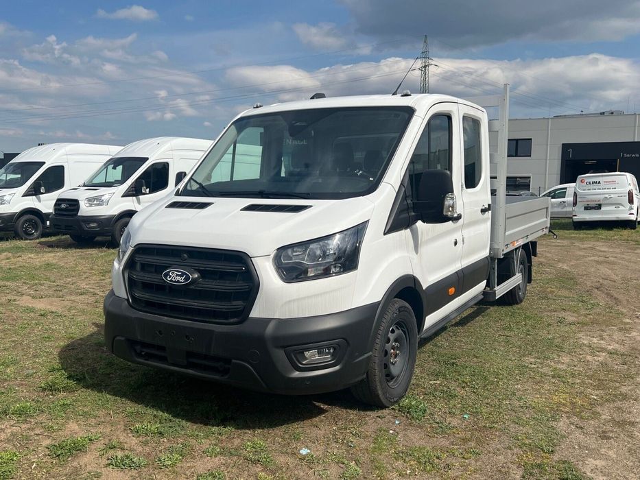 Ford transit Transit 350 L3 2.0 130 KM Brygadowy - skrzynia otwarta  Transit 350 L3 2.0 130 KM Brygadowy - skrzynia otwarta