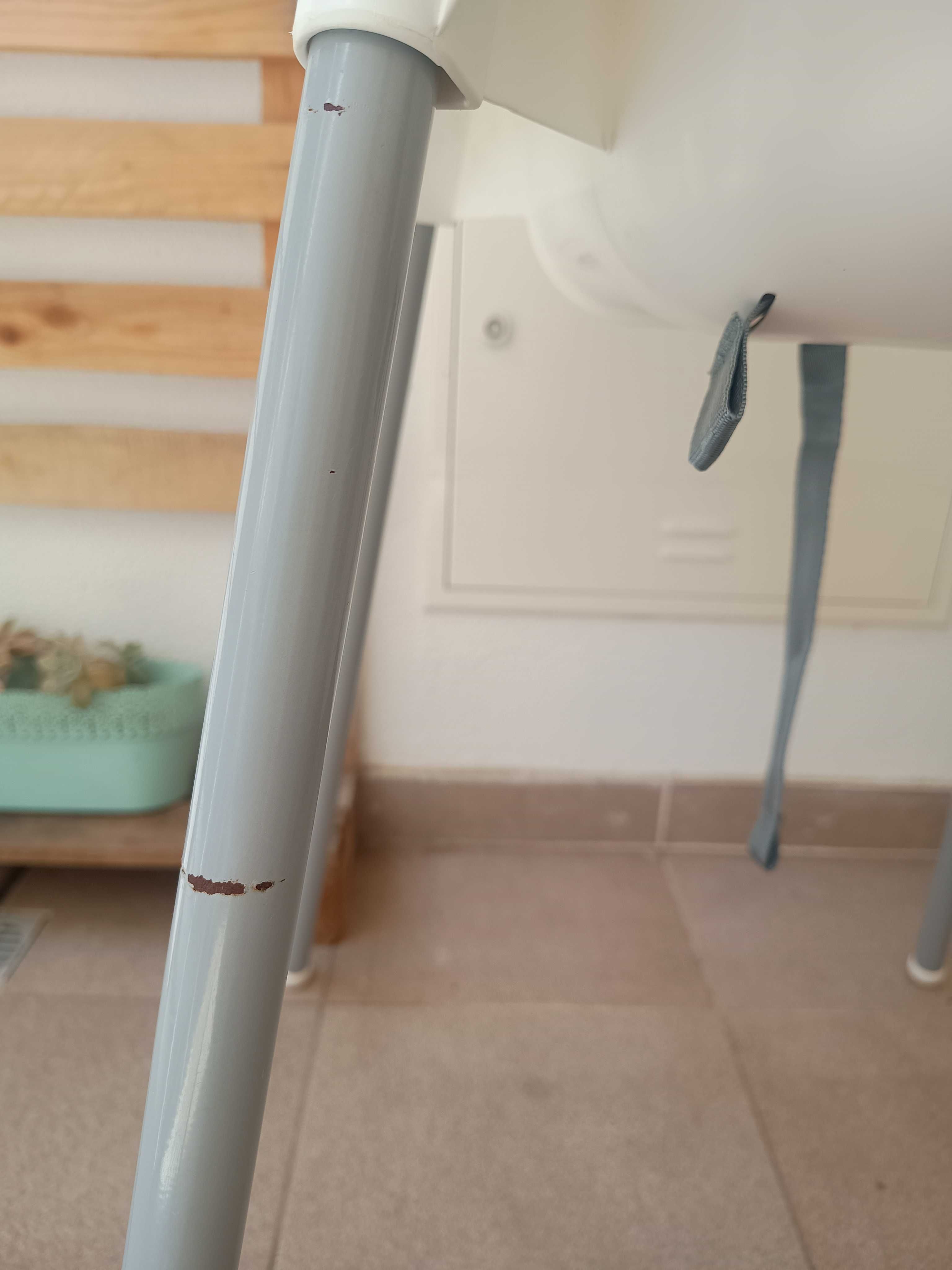 Cadeira alta c/ tabuleiro + almofada de apoio e capa - IKEA