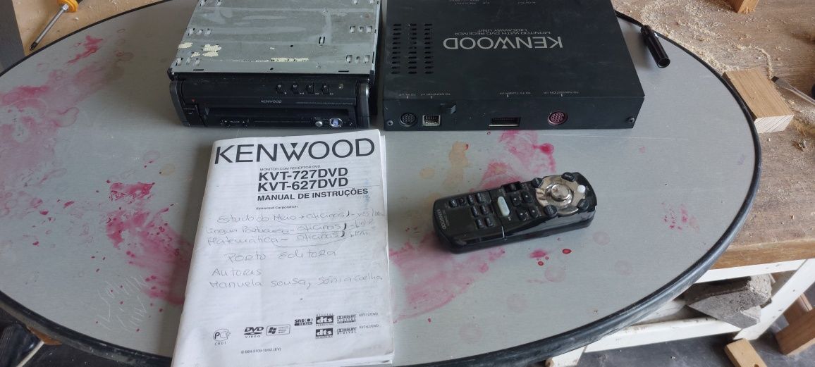 TV Kenwood KVT 627 DVD , Sistema multimédia