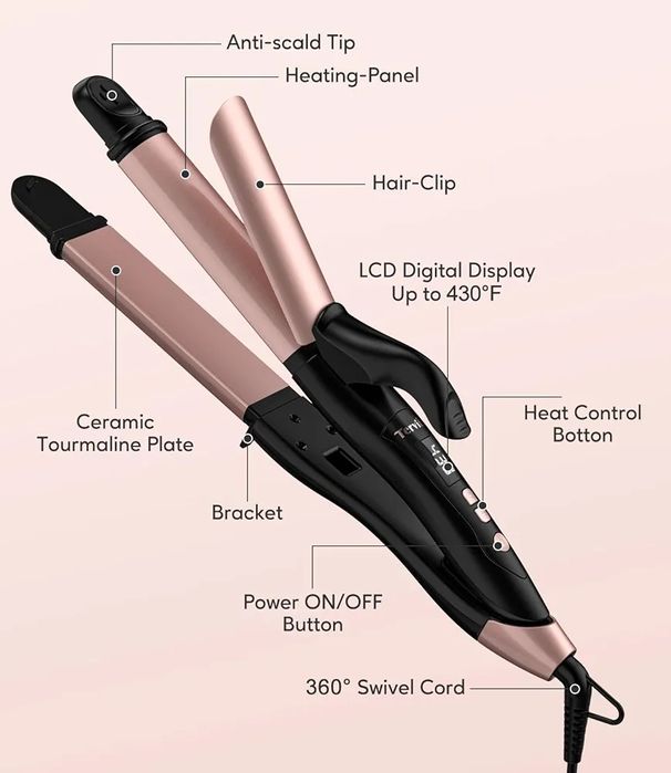 Професійний інструмент для укладання волосся