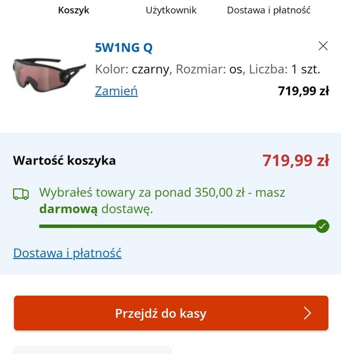 Okulary alpina rower narty -50% nowe z Niemiec