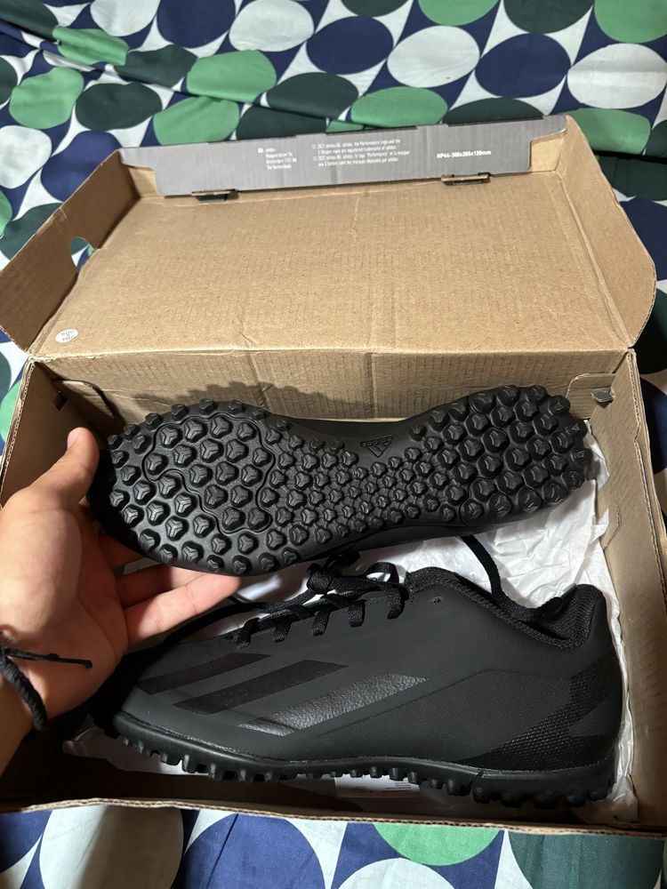 chuteira adidas X crazyfast 4 tf