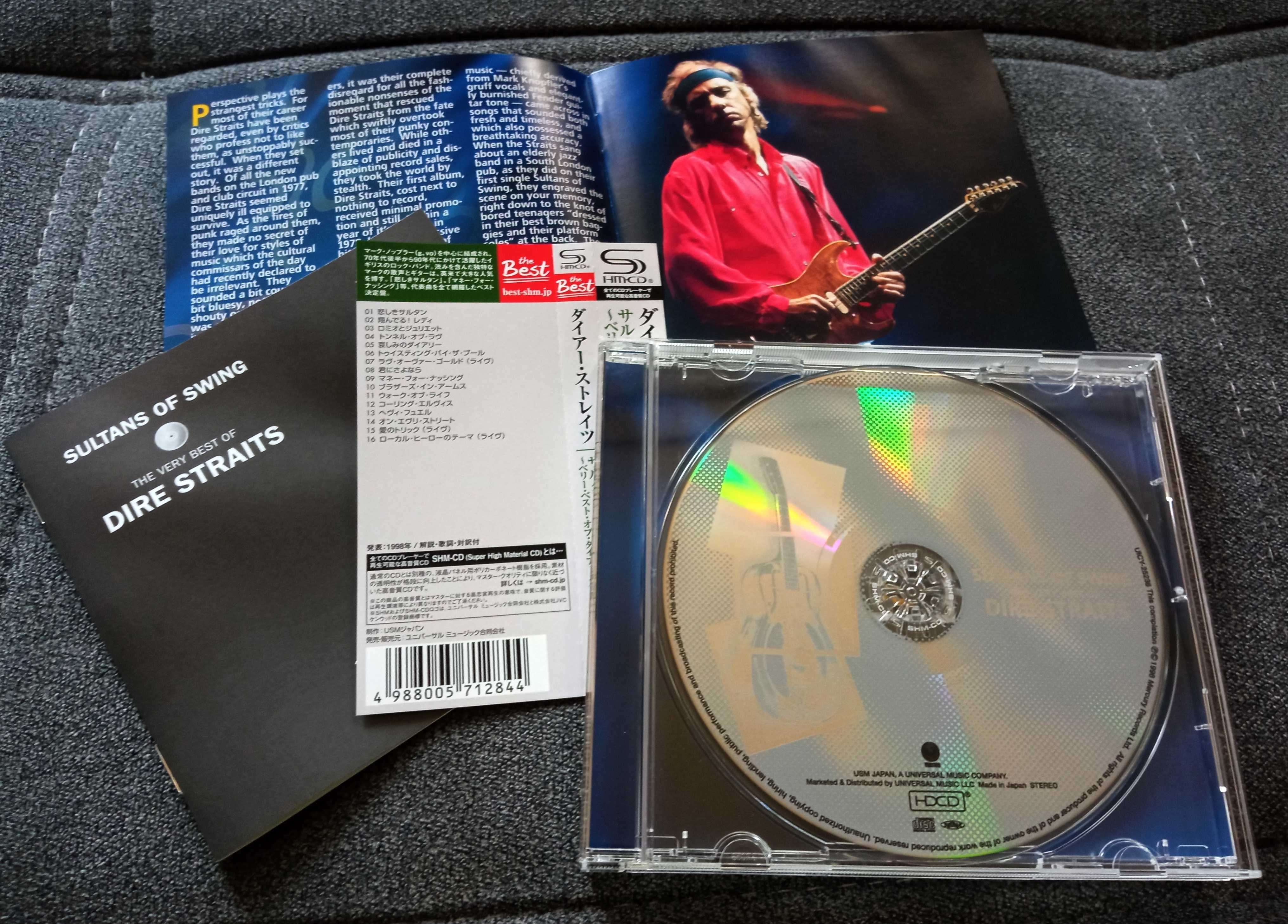 Dire Straits The Very Best SHM CD Japan Obi jak nowe!