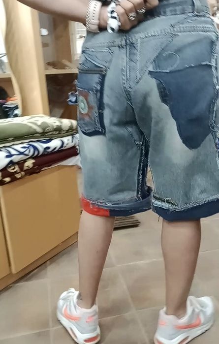 Bermudas exclusivas em Patchwork