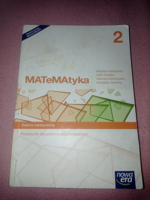 Matematyka 2 zakres rozszerzony