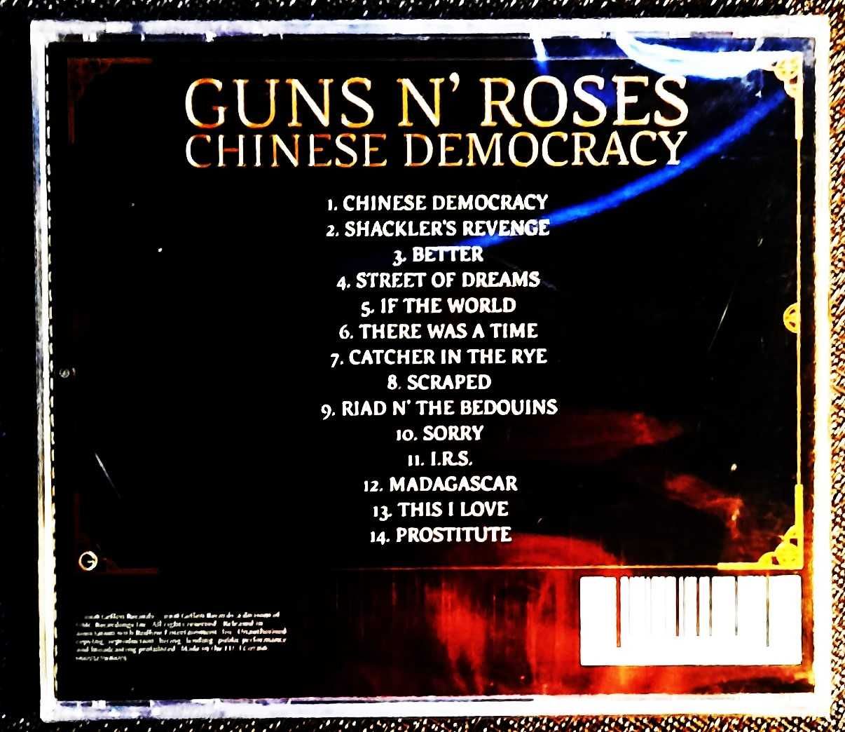 Polecam Album CD GUN S N ROSES -Album Chinese Democracy CD