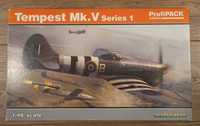 Hawker Tempest mk V, Eduard Profipack 1:48. Model do sklejania