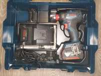 Bosch GDX18V-200N – wkrętarka + klucz 1/2"