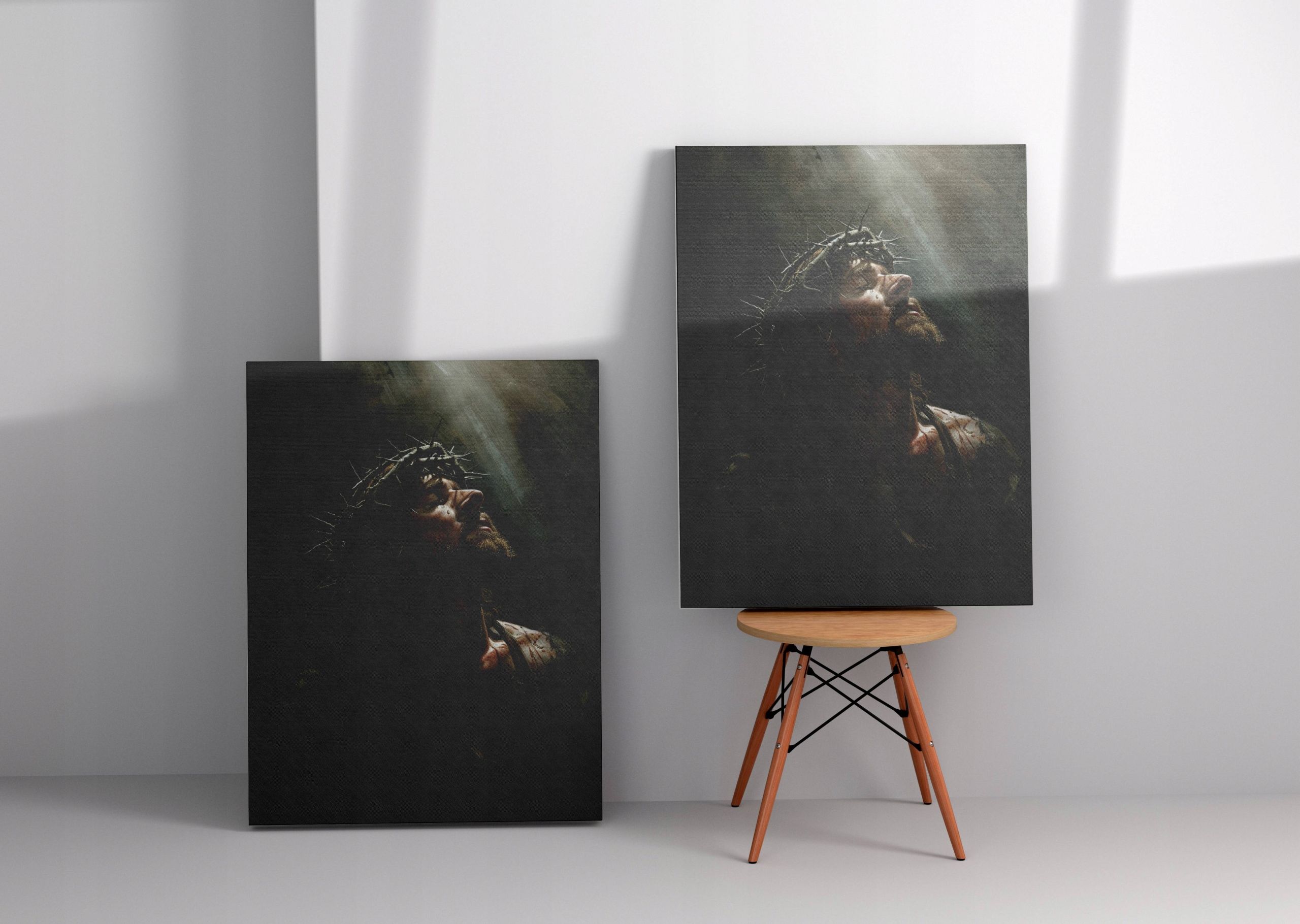 Obraz na płótnie Jezus Chrystus w koronie cierniowej 45x60