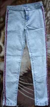 Spodnie dziewczęce jeans 146