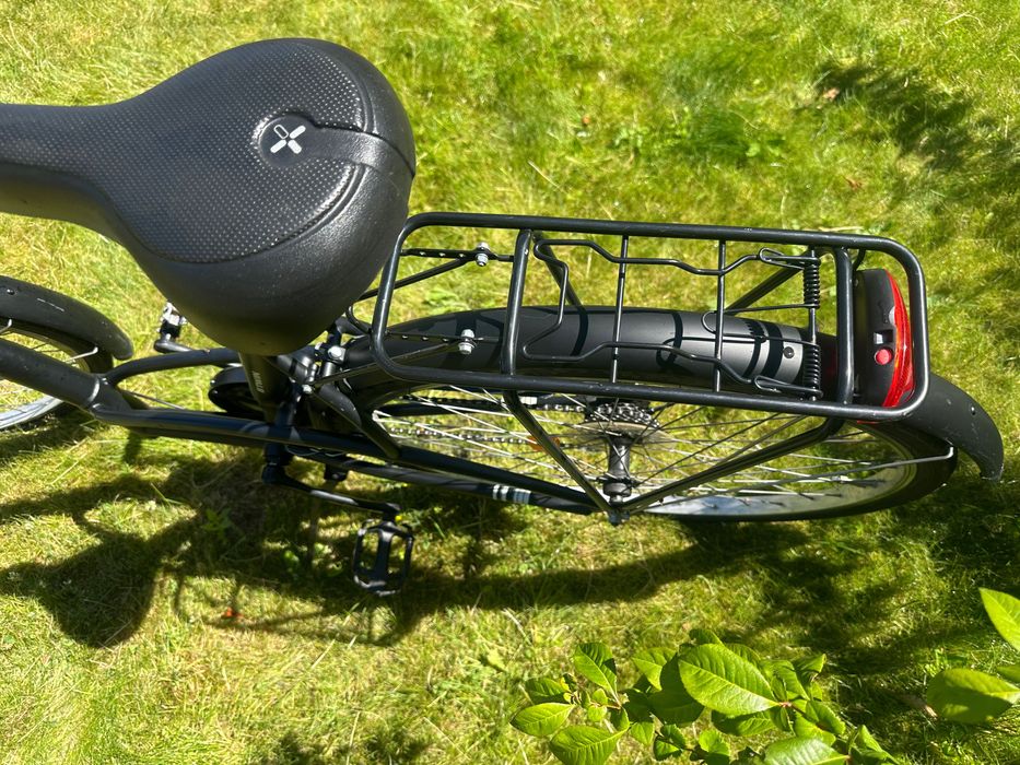 Rower damski z koszem