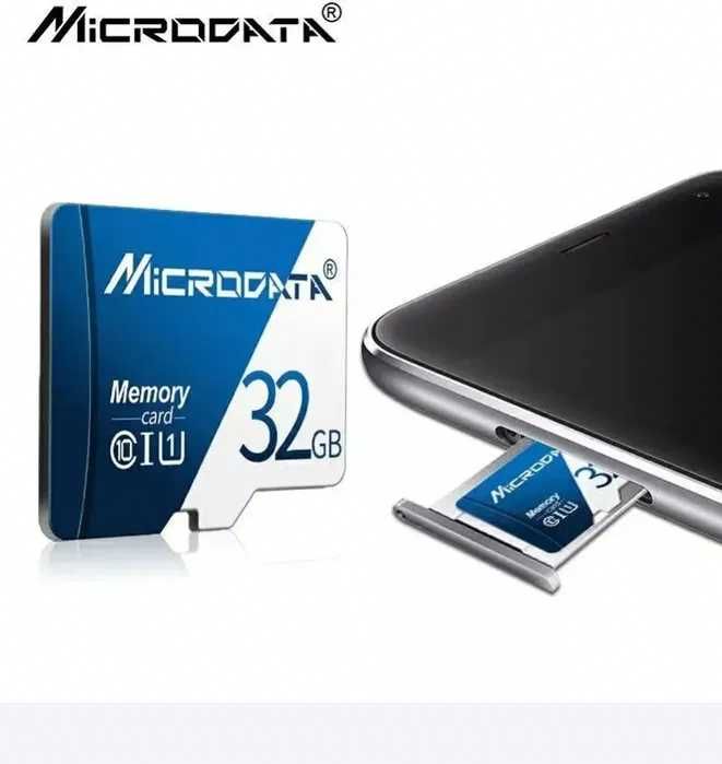 SD карта 32 Gb, 64 Gb, карта пам"яті для телефону, планшета, смартфону