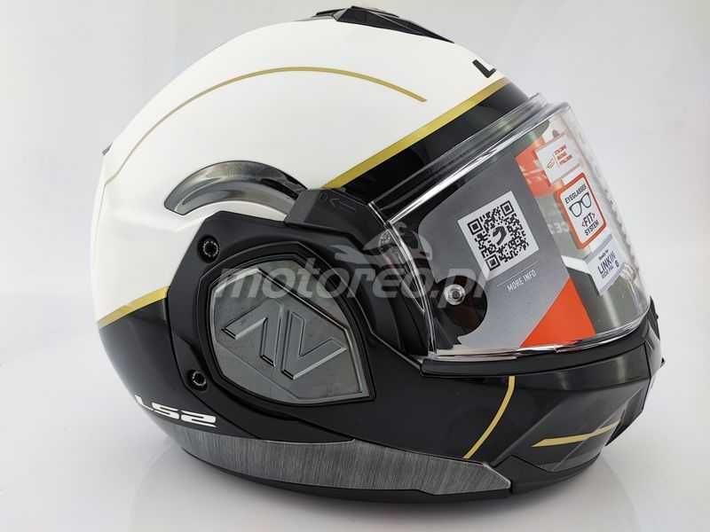 WYPRZEDAŻ Kask Szczękowy Blenda LS2 FF906 ADVANT Iron Jeans