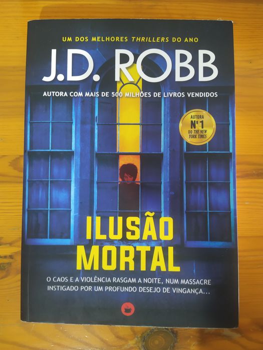 Livro JD.Robb "Ilusão mortal"