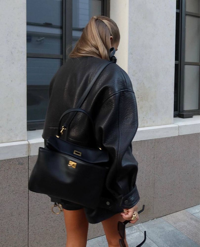 Сумка Balenciaga Rodeo Преміум 1:1  Натуральна шкіра