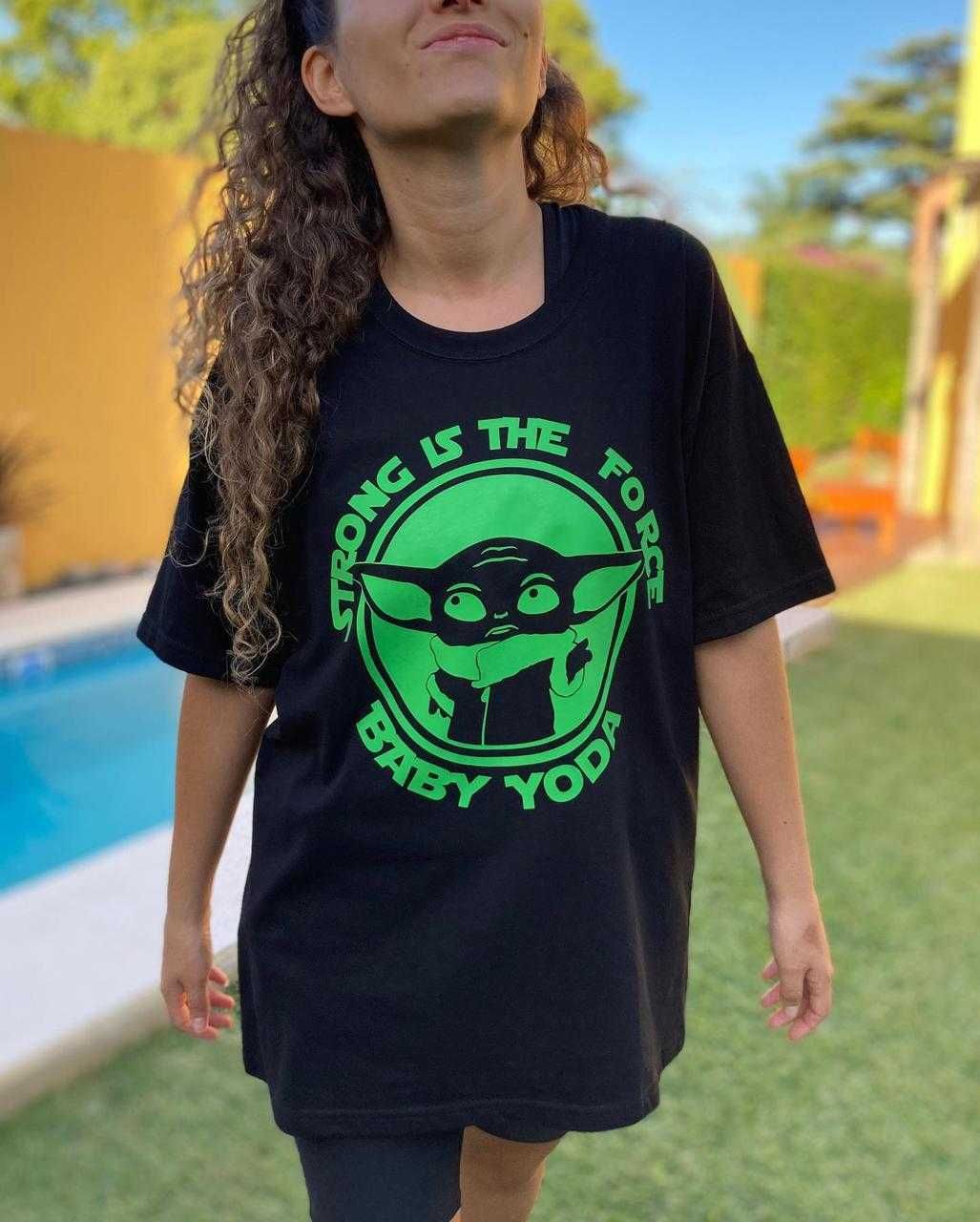 T-Shirt Star Wars -Unisex - Baby Yoda Algodão
