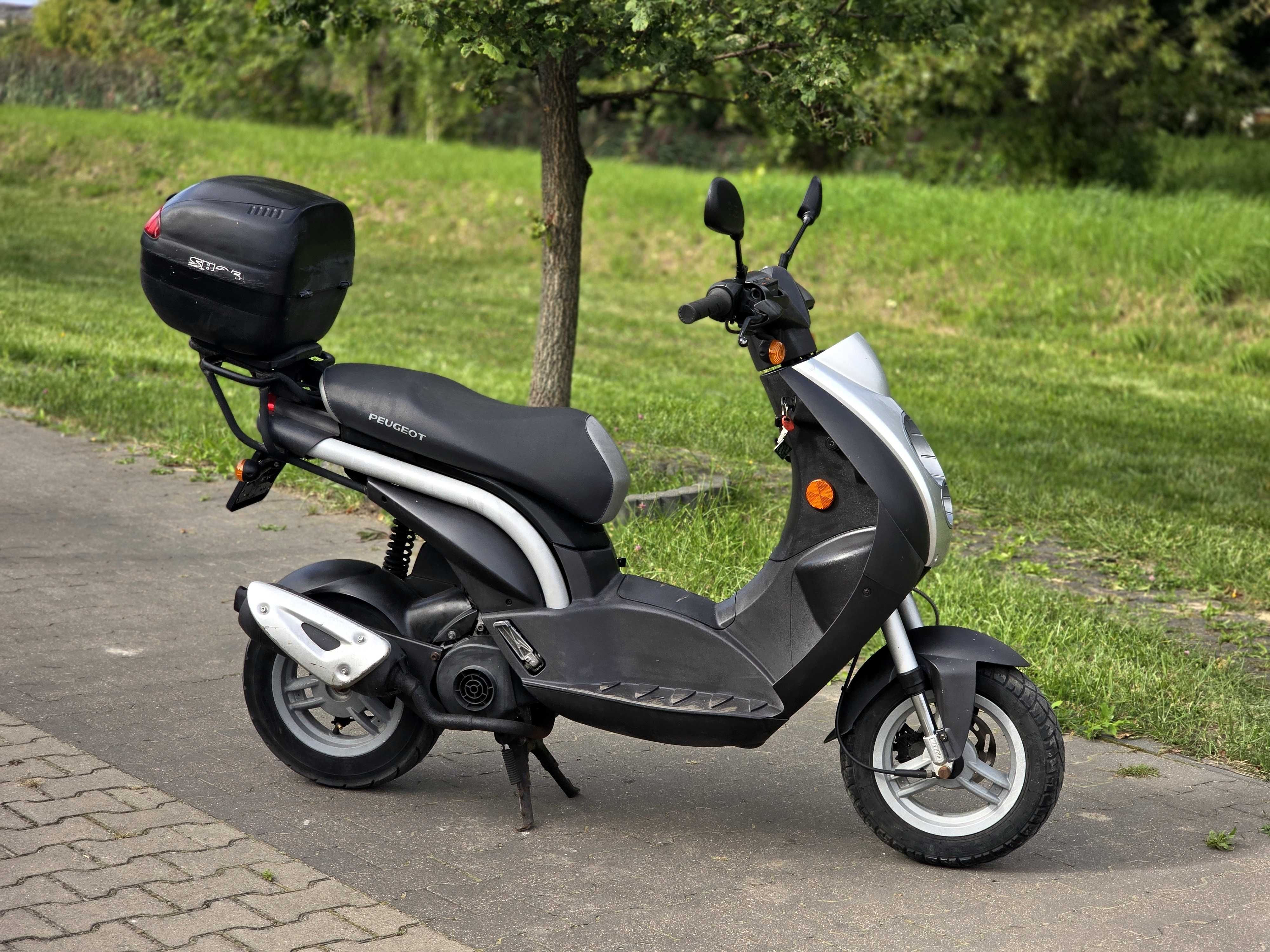 Skuter Peugeot LUDIX z rozrusznikiem i kufrem bdb stan