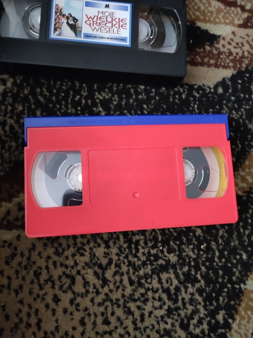 Kasety wideo VHS sprzedam