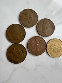 Монеты Елизавета 2 ,two pence