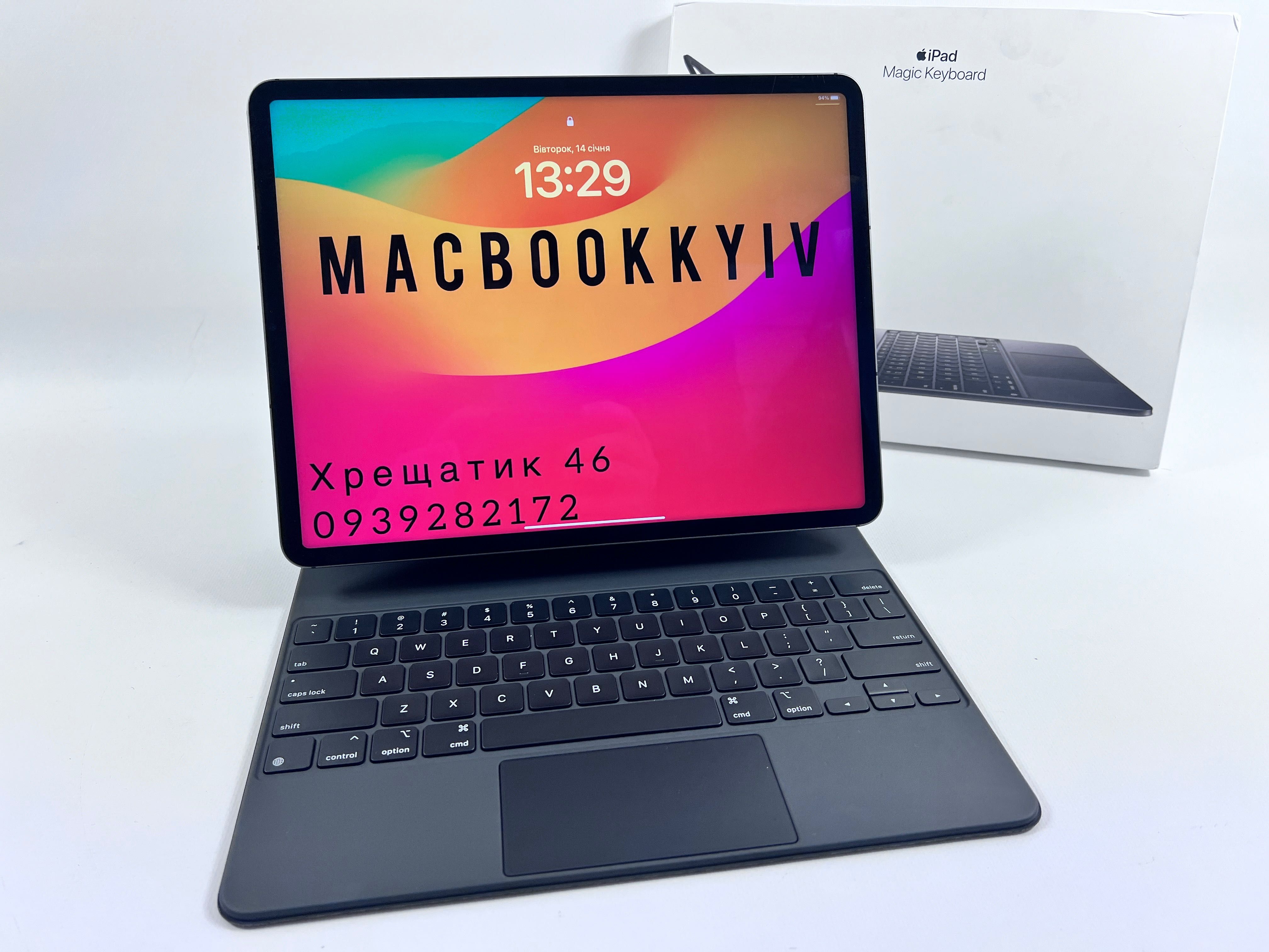 Клавіатура Apple Magic Keyboard для iPad Pro 12.9 Black MJQK3 ГАРАНТІЯ