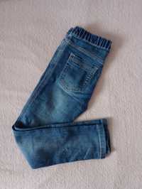 Spodnie rurki jeansowe dla dziewczynki rozmiar 122
