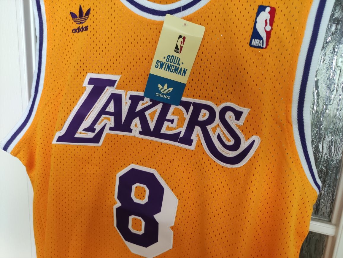 Adidas Los Angeles Lakers #8 Kobe Bryant NBA Soul Swingman Jersey