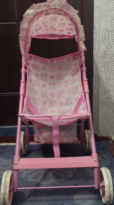 Коляска для ляльки для дівчаток